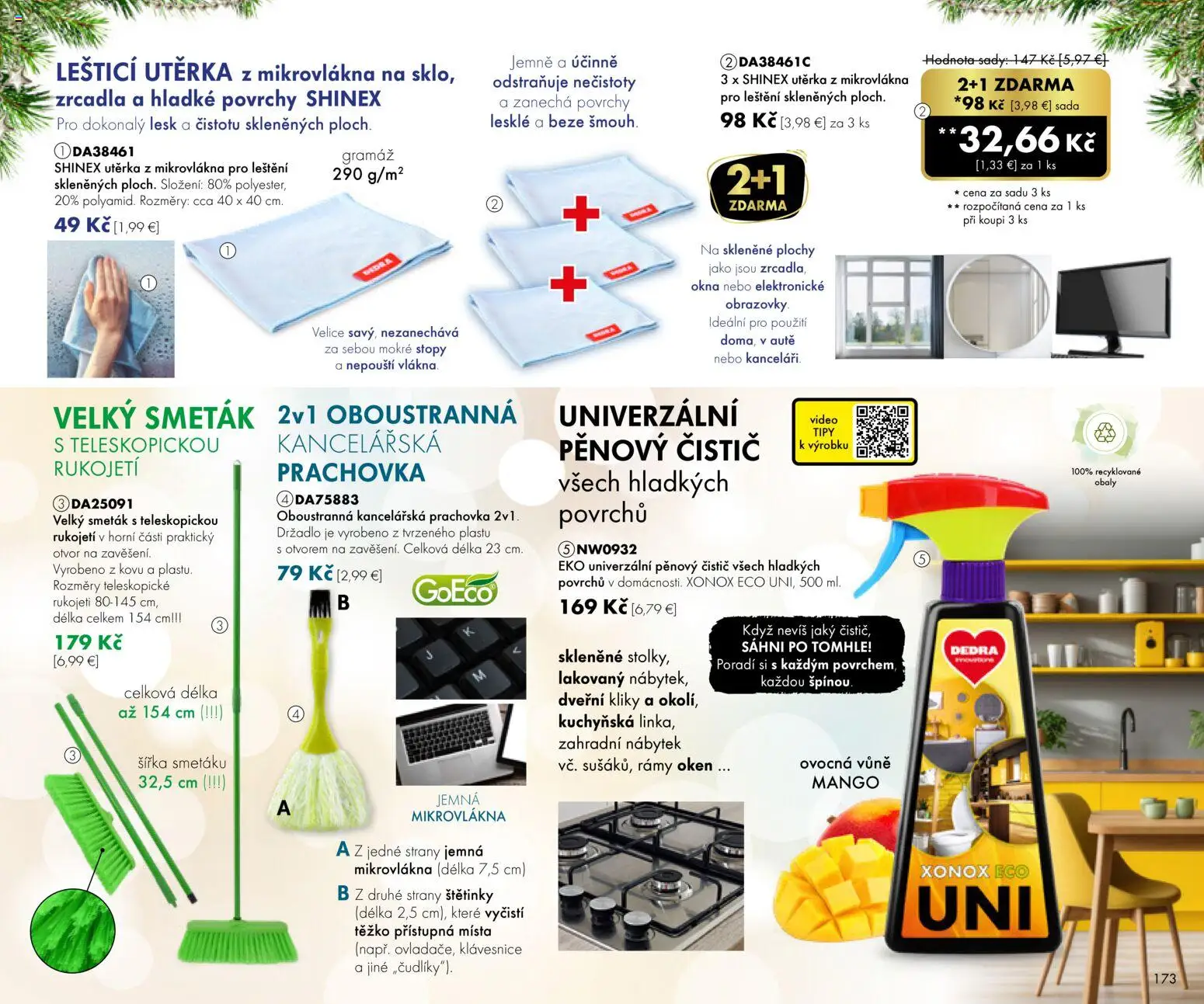 Nové Dedra akcie – leták je platný od 01.11.2025 | Strana: 73 | Produkty: Mango, Video