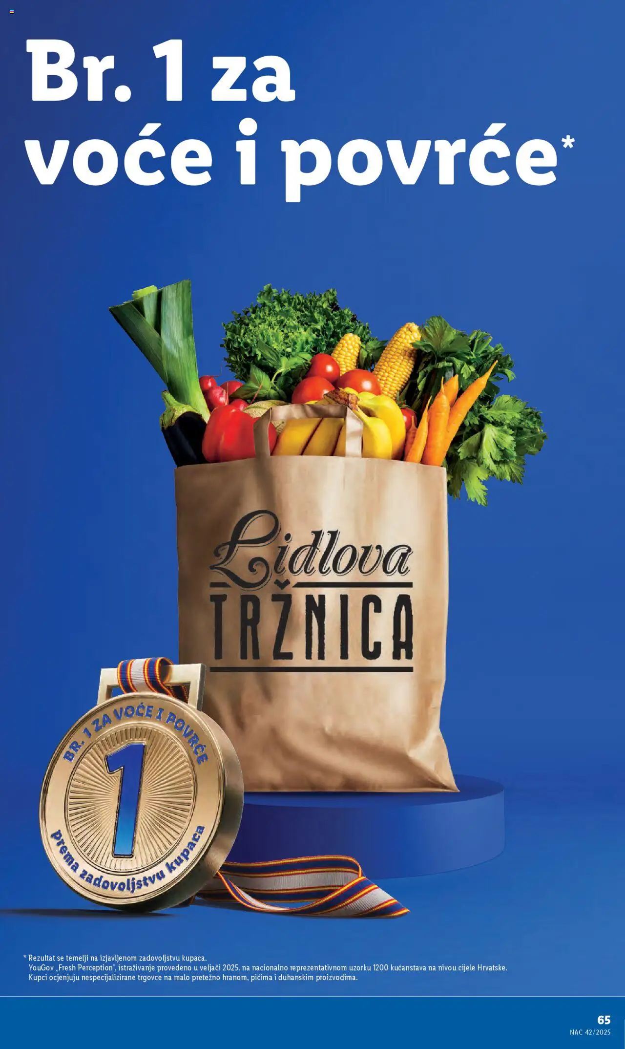 Lidl katalog | vrijedi od 13.10.2025 | Stranica: 65 | Proizvodi: Povrće, Voće