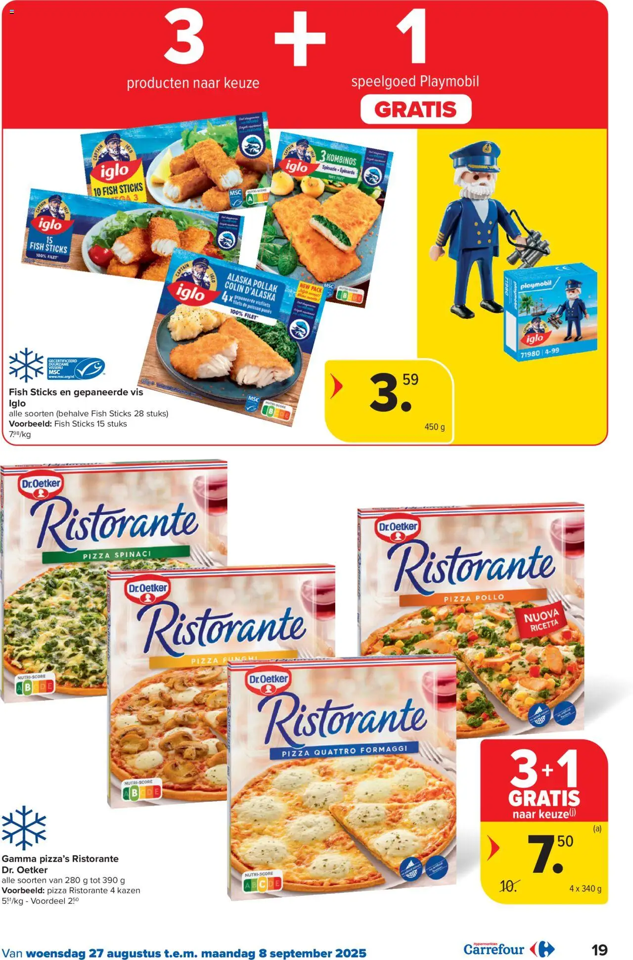  | Pagina: 19 | Producten: Pizza, Vis, Spinazie