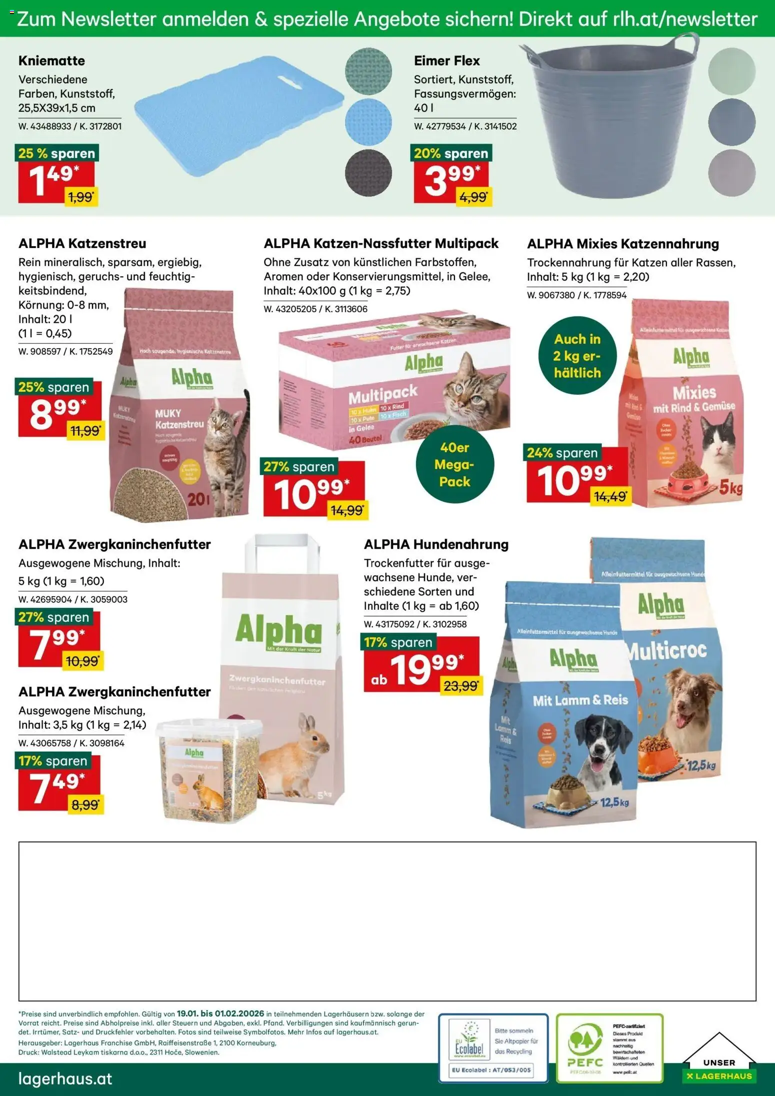 Lagerhaus Wochenangebote gültig ab 19.01.2026 | Seite: 12 | Produkte: Gemüse, Reis, Fisch