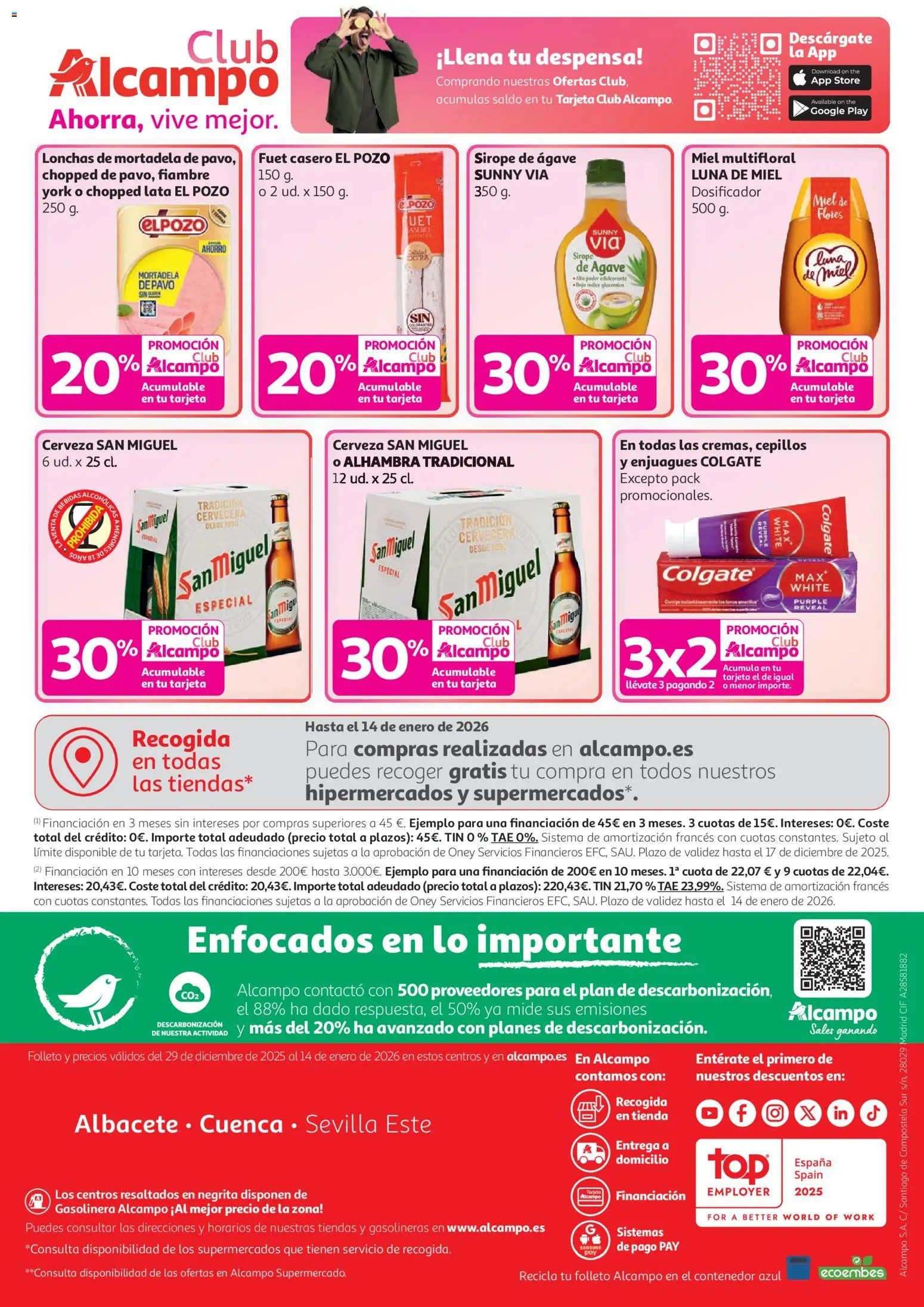 Alcampo - Trafico HP │ válido desde el 29.12.2025 | Página: 16 | Productos: Ψηφιακή κάμερα, Cerveza, Mortadela