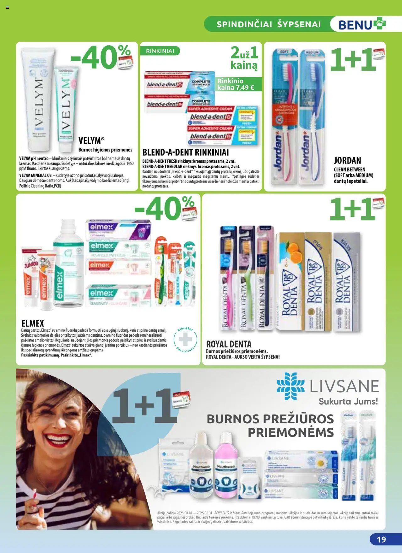 BENU - Leidinys│galioja nuo 01.08.2025 | Puslapis: 19 | Prekių: Kremas