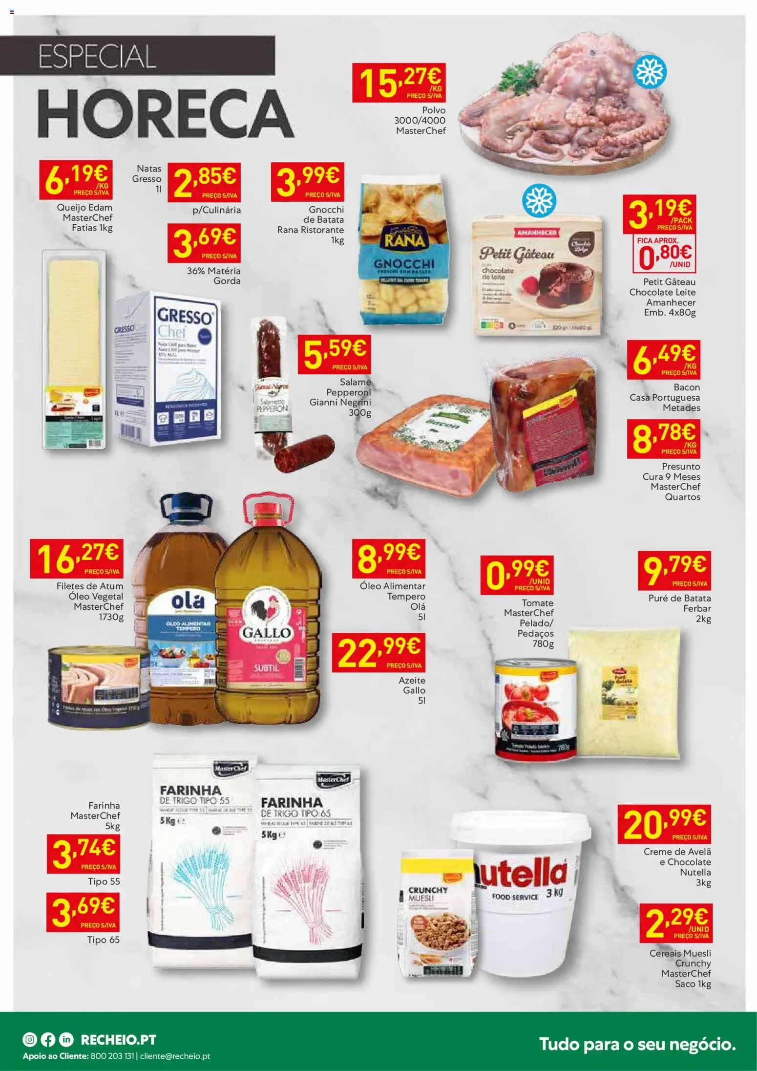 Recheio folheto Madeira │ válido de 13.01.2026 | Página: 16 | Produtos: Bacon, Salame, Cereais, Creme