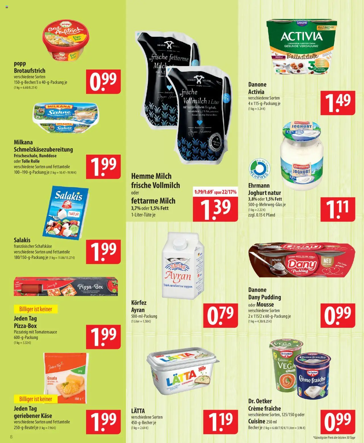 Famila Prospekt 	 – gültig ab 15.09.2025 | Seite: 8