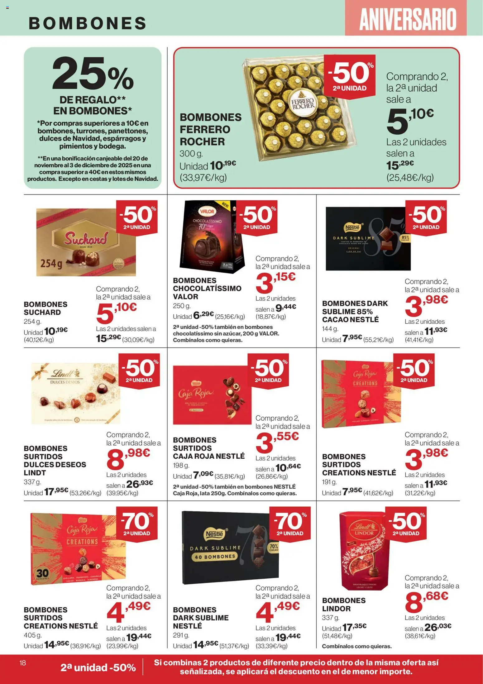 Supercor Canarias │ válido desde el 06.11.2025 | Página: 18 | Productos: Νερό καρύδας, Κεραία, Φρυγανιές σικάλεως, Caja