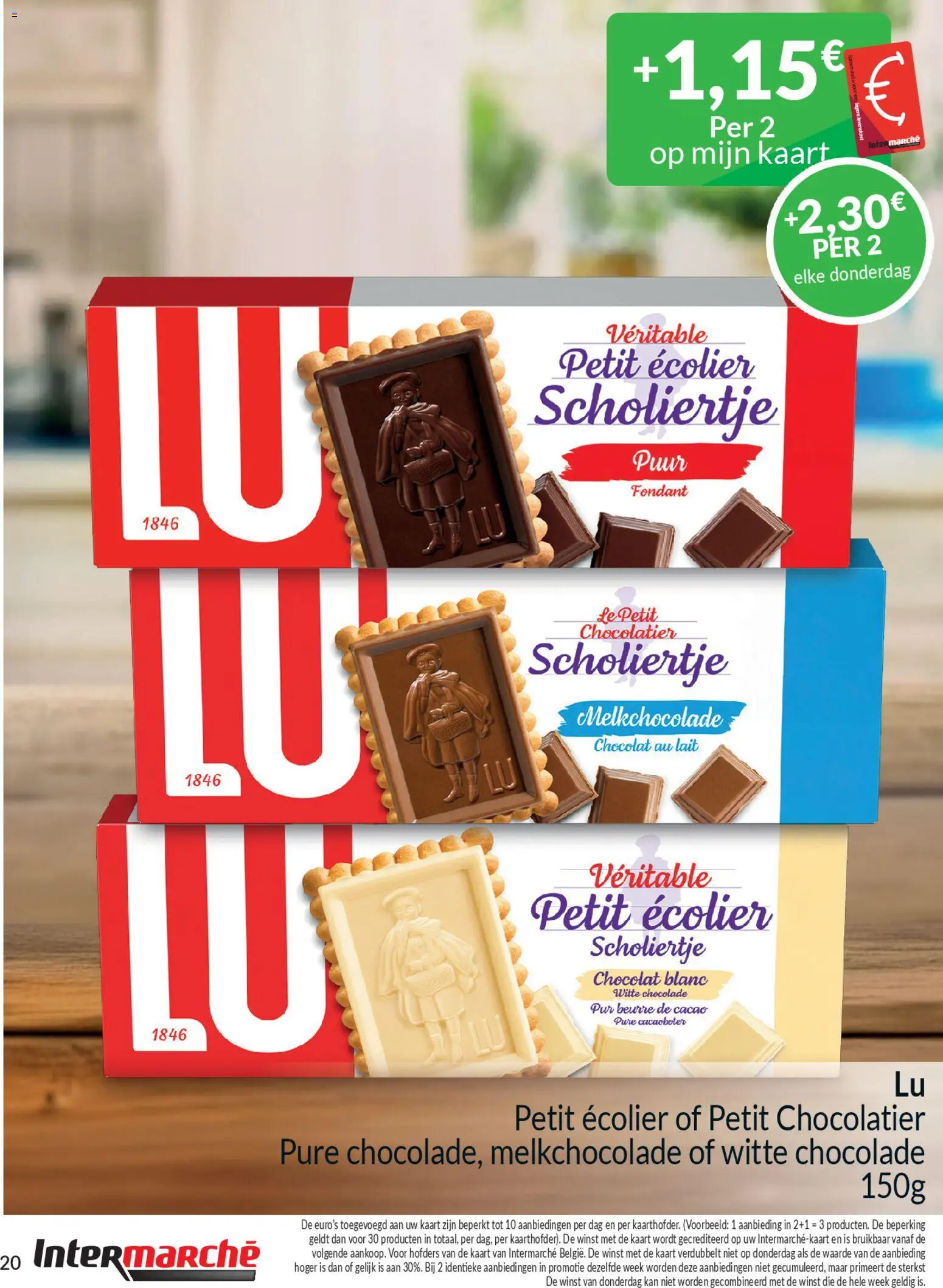 {H1} | Pagina: 20 | Producten: Kaart, Kan, Chocolade