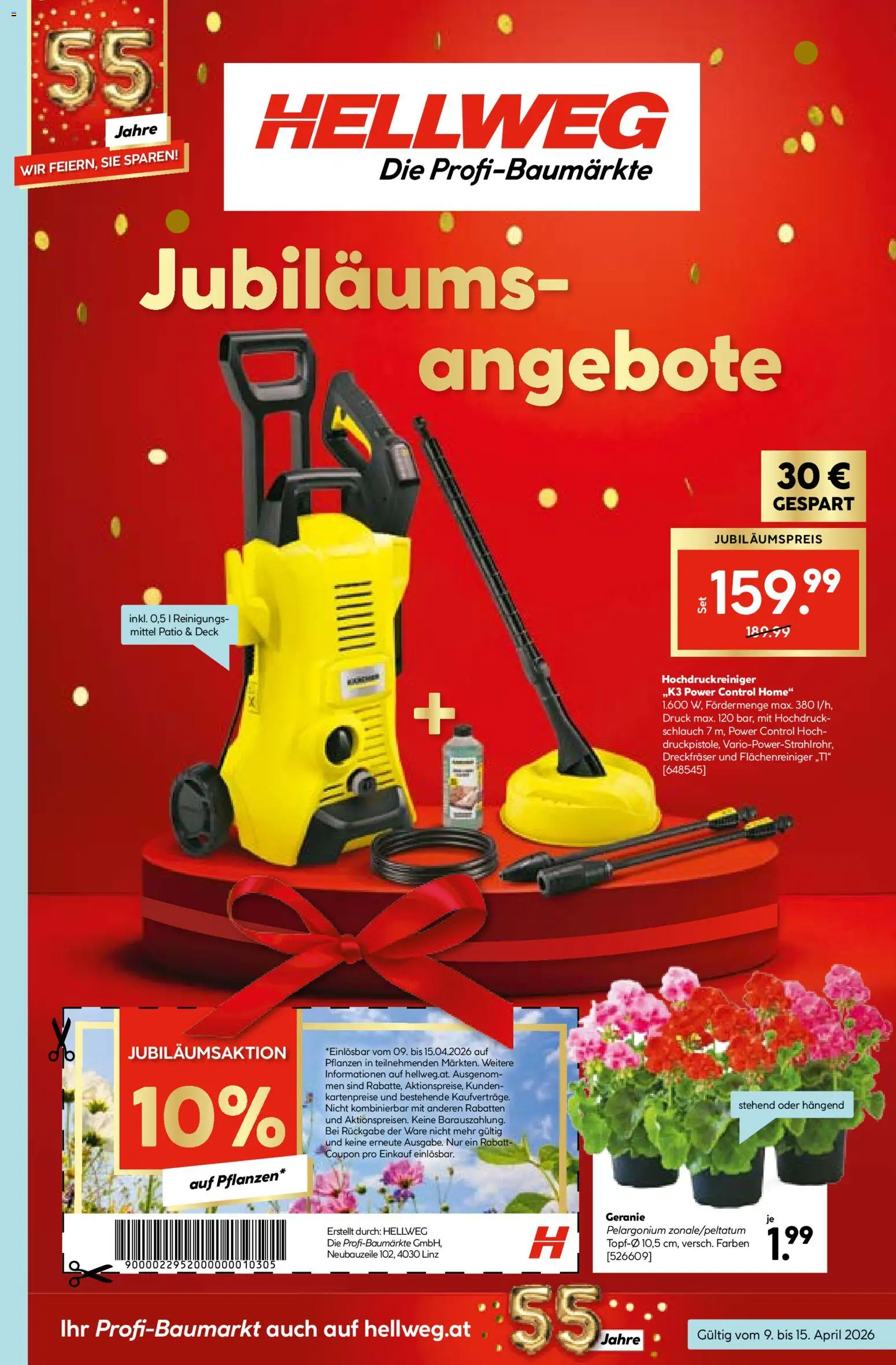 HELLWEG Flugblatt gültig ab 09.04.2026 | Seite: 1