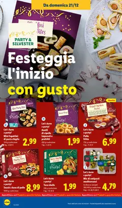Anteprima del volantino Volantino Lidl	 valido a partire dal 21.12.2025 | Pagina: 24 | Prodotti: Pollo, Pasta sfoglia, Barbecue, Pasta