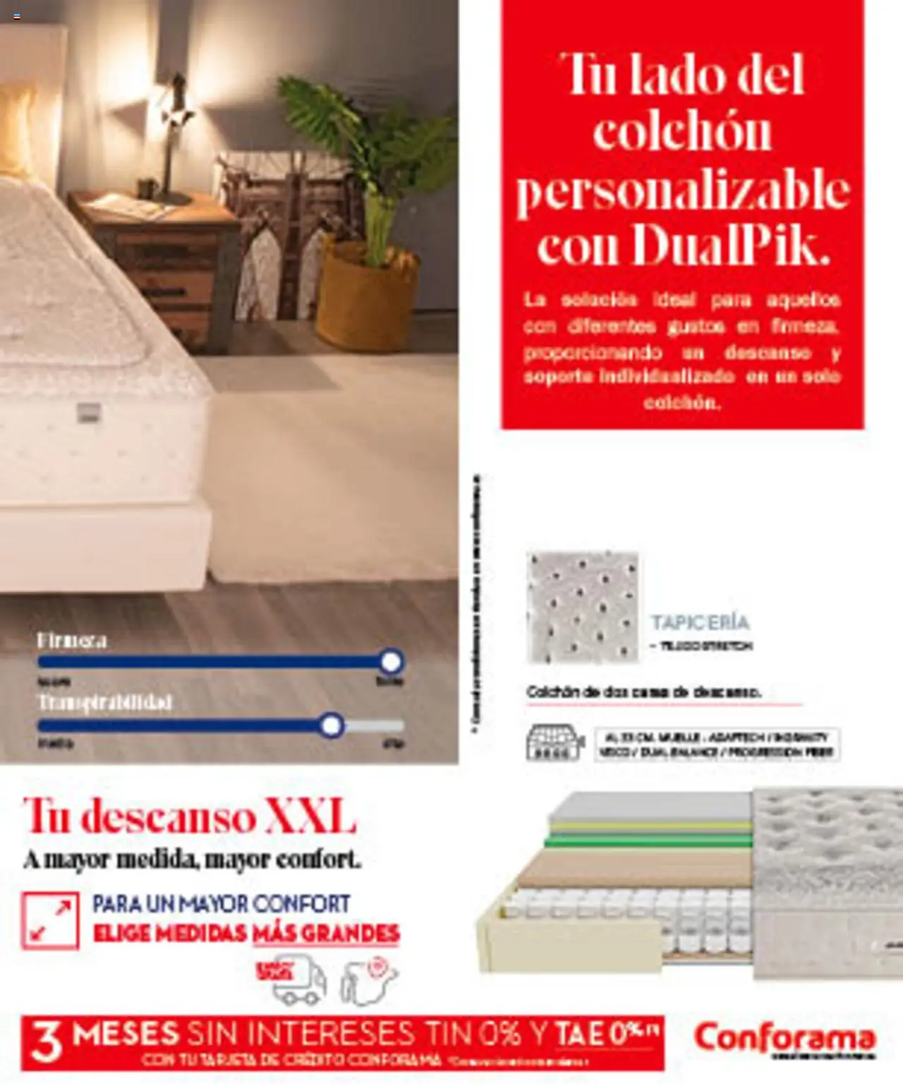 Conforama folleto │ válido desde el 07.08.2025 | Página: 13 | Productos: Colchon, Cama
