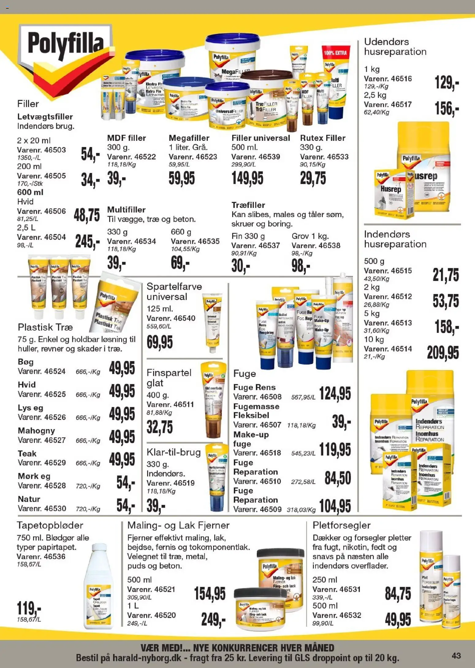 Harald Nyborg tilbudsavis – gyldig fra 23.04.2026 | Side: 43 | Produkter: Makeup, Maling