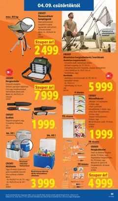 Lidl akciós újság - amely érvényes a következő dátumtól: 09.04.2026 | Oldal: 35