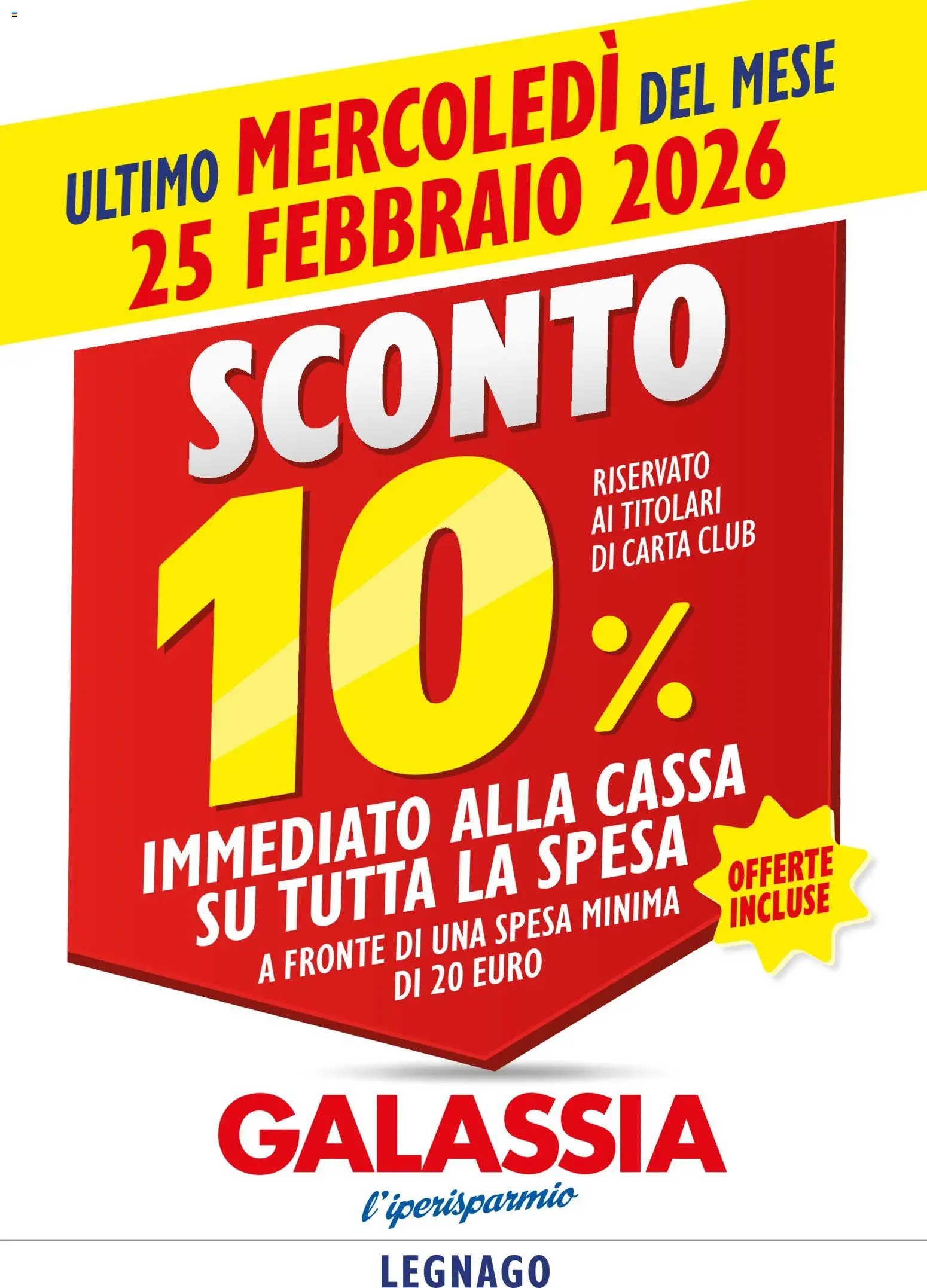 Volantino Galassia del 25.02.2026 | Pagina: 1