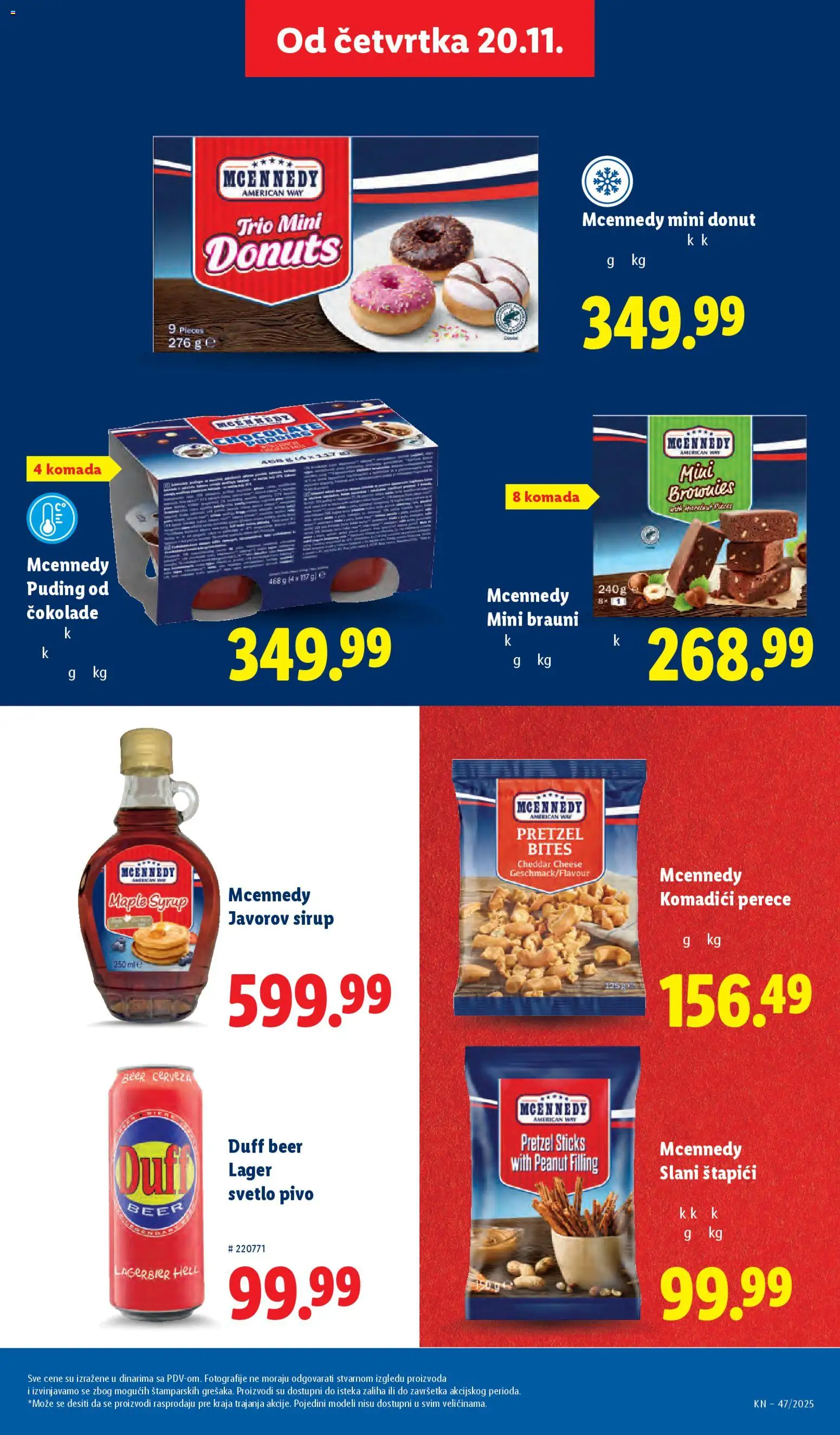 Lidl katalog - važi od 20.11.2025 | Strana: 41 | Proizvode: Hell, Javorov sirup, Sirup, Pivo