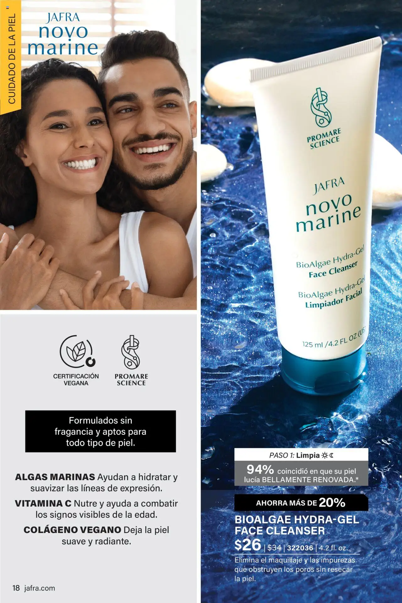 JAFRA folleto │ válido desde el 01.06.2025 | Página: 18 | Productos: Fragancia, Maquillaje