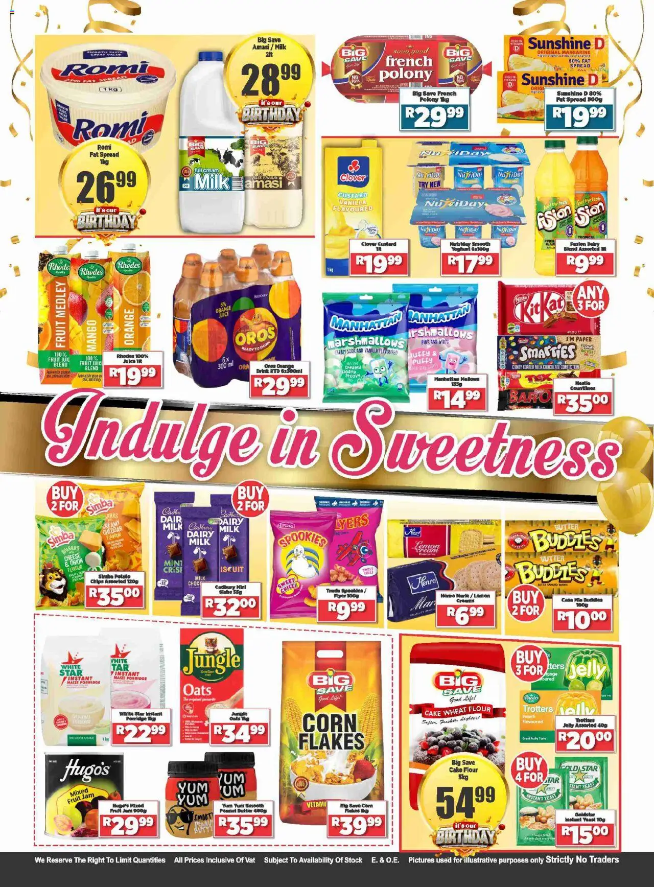 New Big Save catalogue – valid from 13.10.2025 | Page: 2 | Products: Corn, Flour, Cheese, Chips