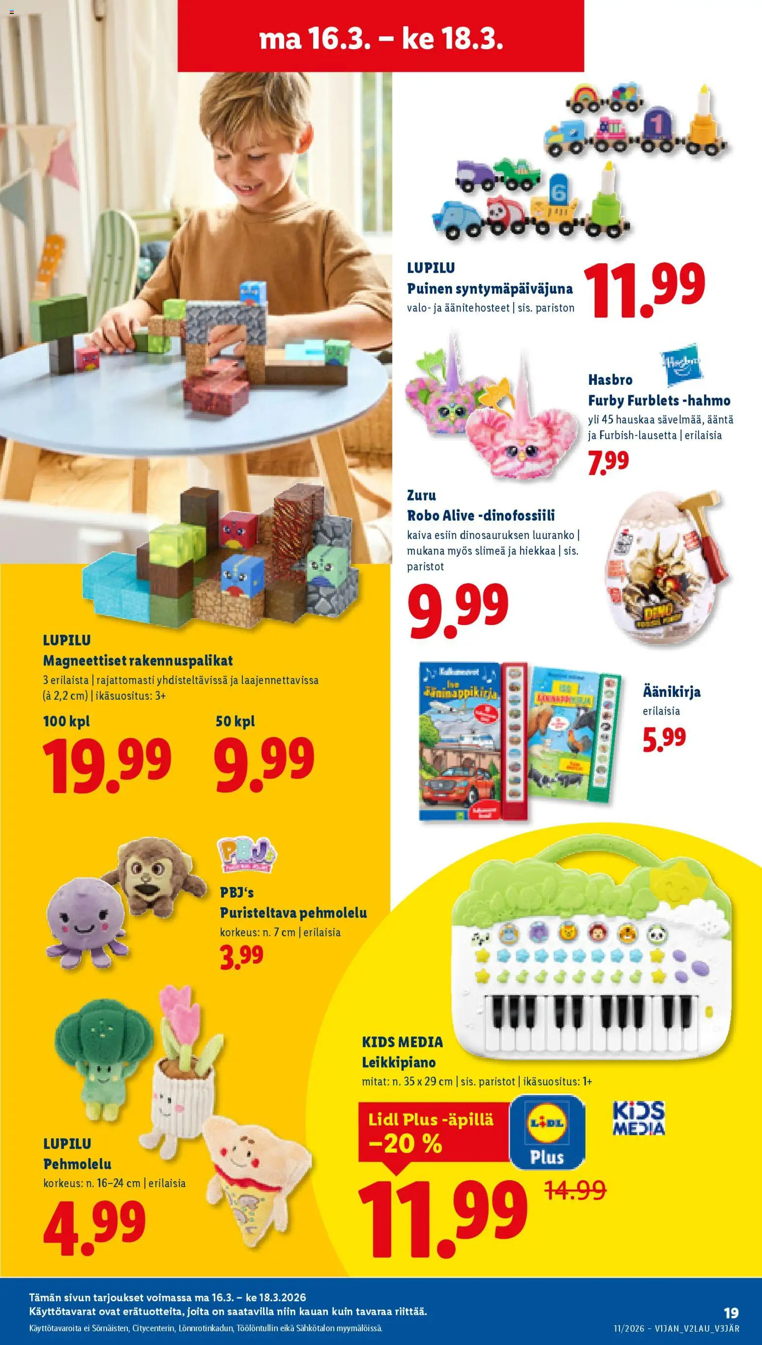Lidl tarjoukset – voimassa 12.03.2026 alkaen | Sivu: 25 | Tuotteet: Paristot