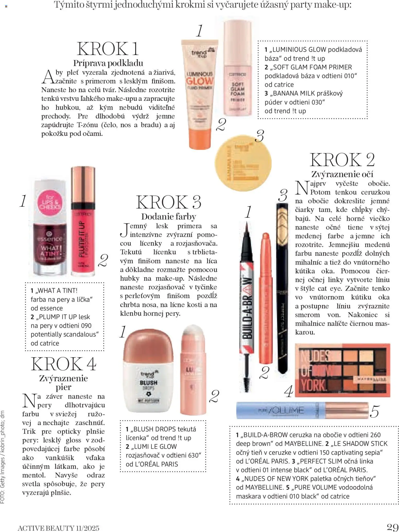 Nové dm drogerie akcie – leták je platný od 15.12.2025 | Strana: 29 | Produkty: Púder, Lícenka, Očné tiene, Očná linka