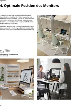 Ikea Büroeinrichtung ab 30.09.2025 gültig | Seite: 28 | Produkte: Tisch, Stuhl, Bildschirm, Monitor