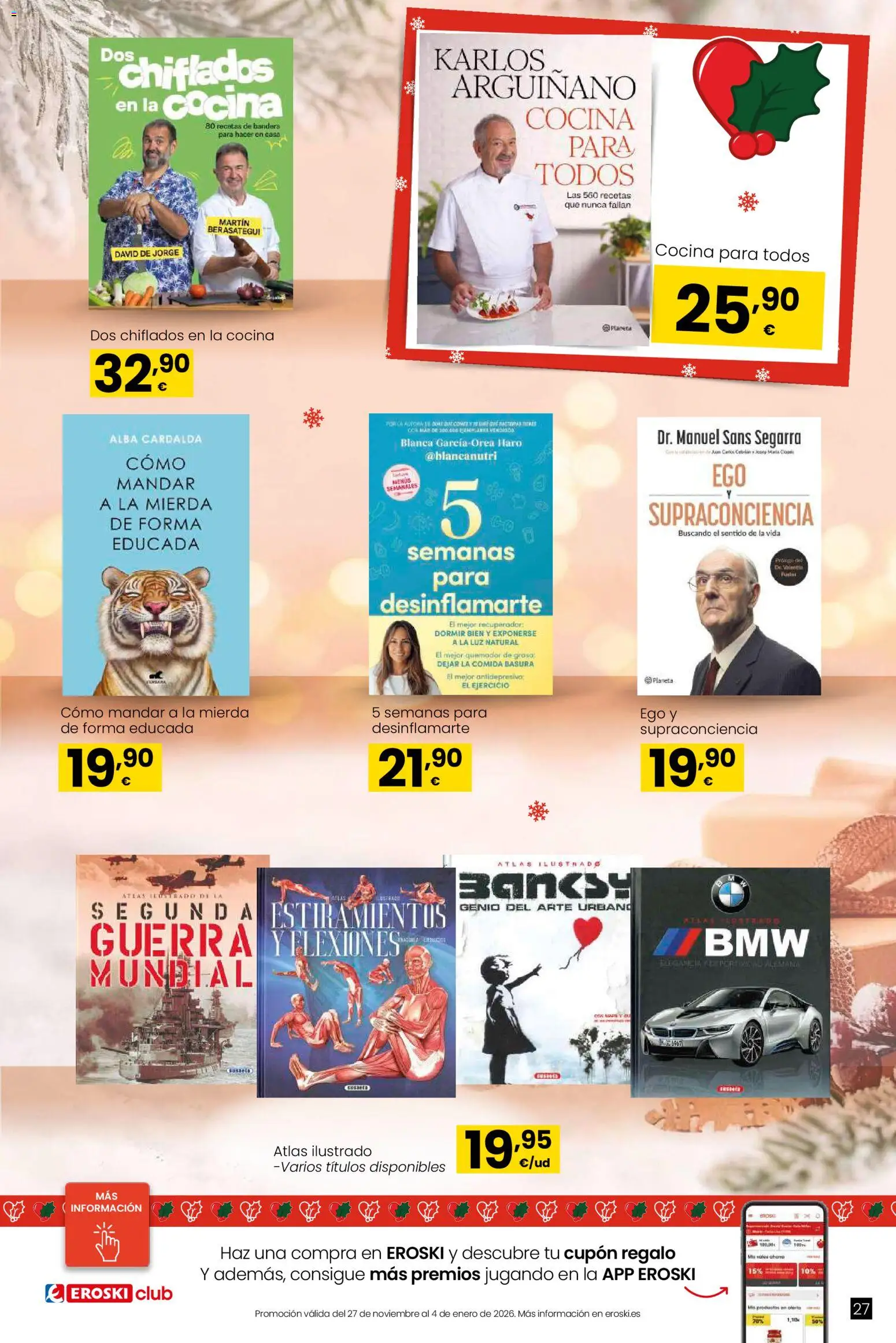 Eroski - Regalos │ válido desde el 02.12.2025 | Página: 27 | Productos: Té, Quemador, Cocina