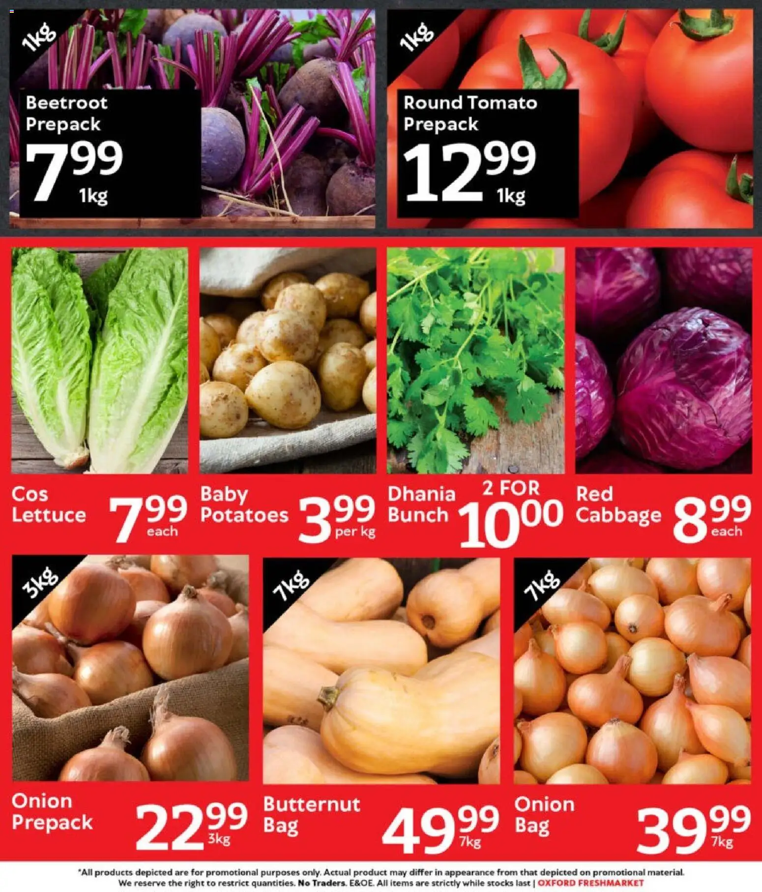 New Oxford Freshmarket catalogue – valid from 08.11.2025 | Page: 5 | Products: Potatoes, Lettuce