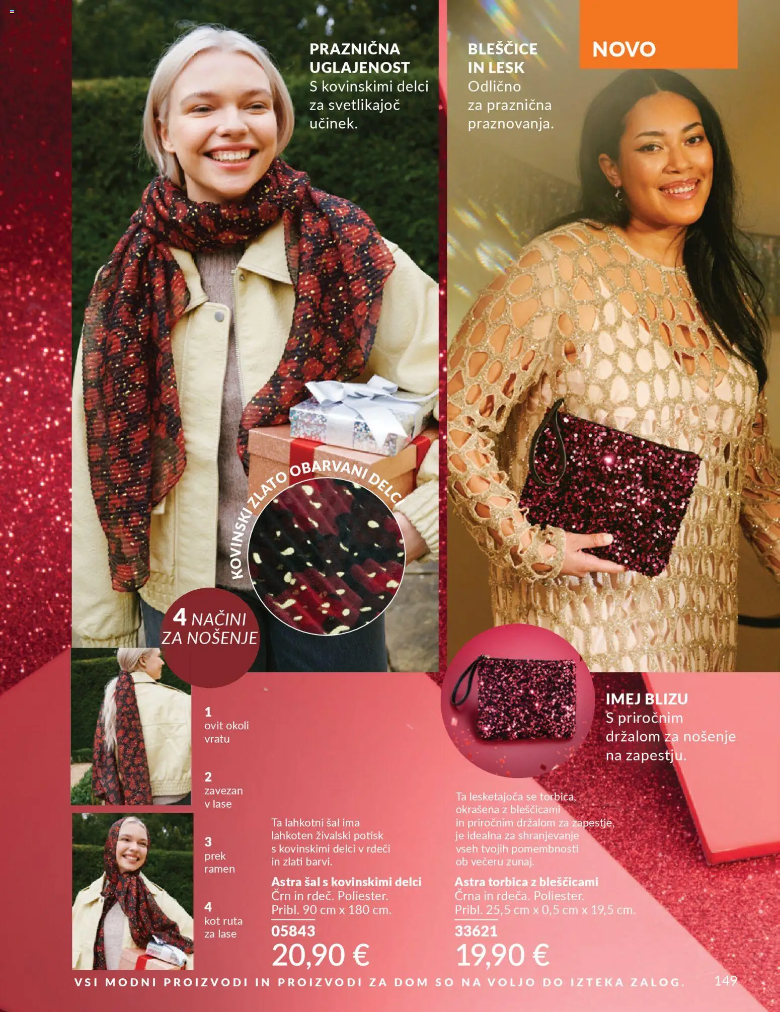 Novi Avon katalog ponudbe – veljaven od 01.10.2025 | Stran: 149 | Izdelki: Torbica, Sal