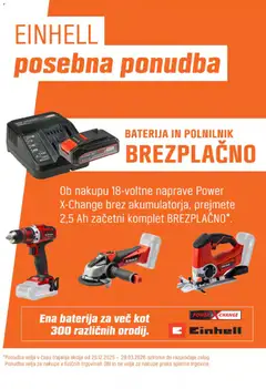 OBI katalog akcije – veljaven od 03.03.2026 | Stran: 20 | Izdelki: Baterija, Polnilnik