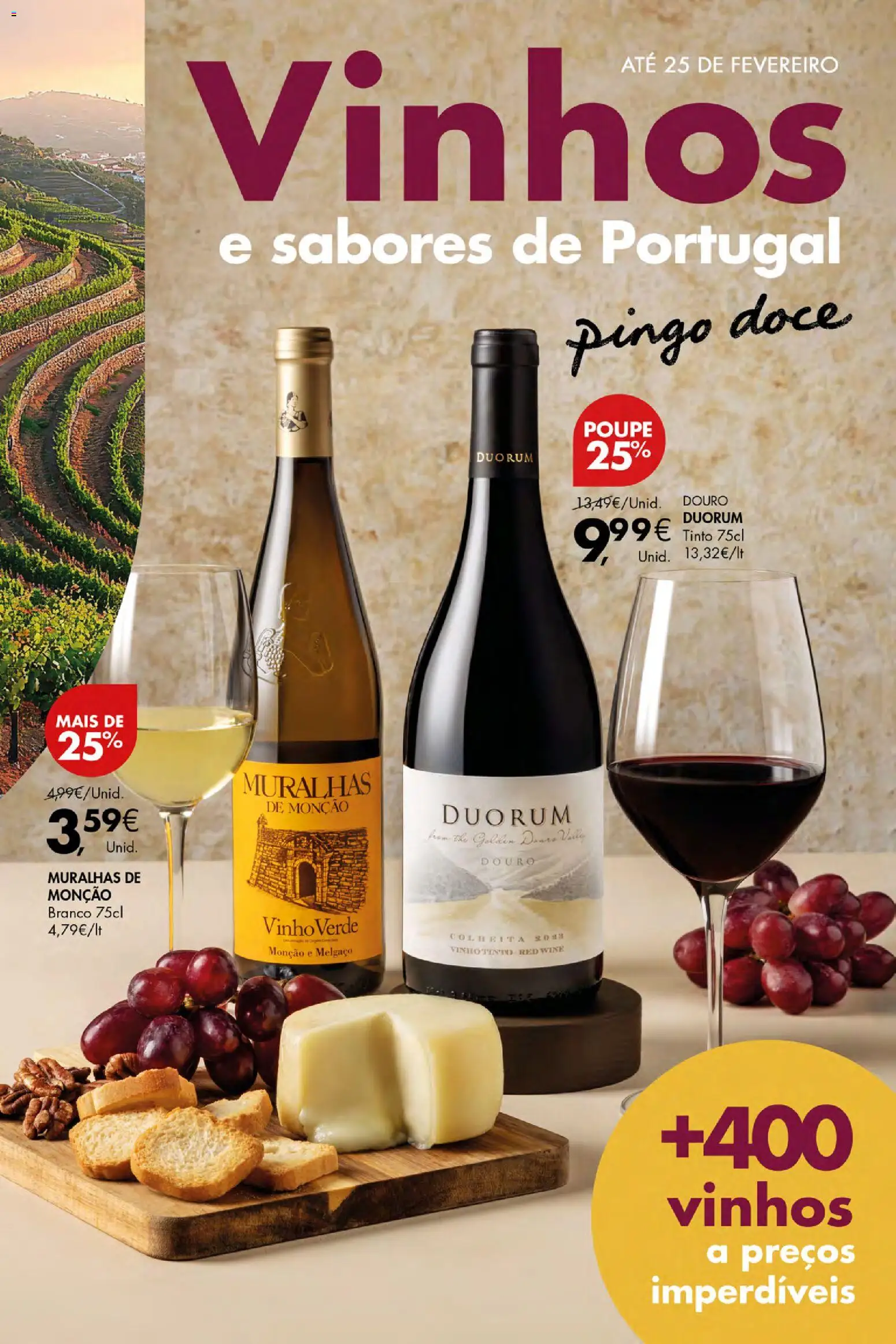 Pingo Doce Vinhos e Sabores de Portugal Açores │ válido de 15.01.2026 | Página: 1 | Produtos: Vinho