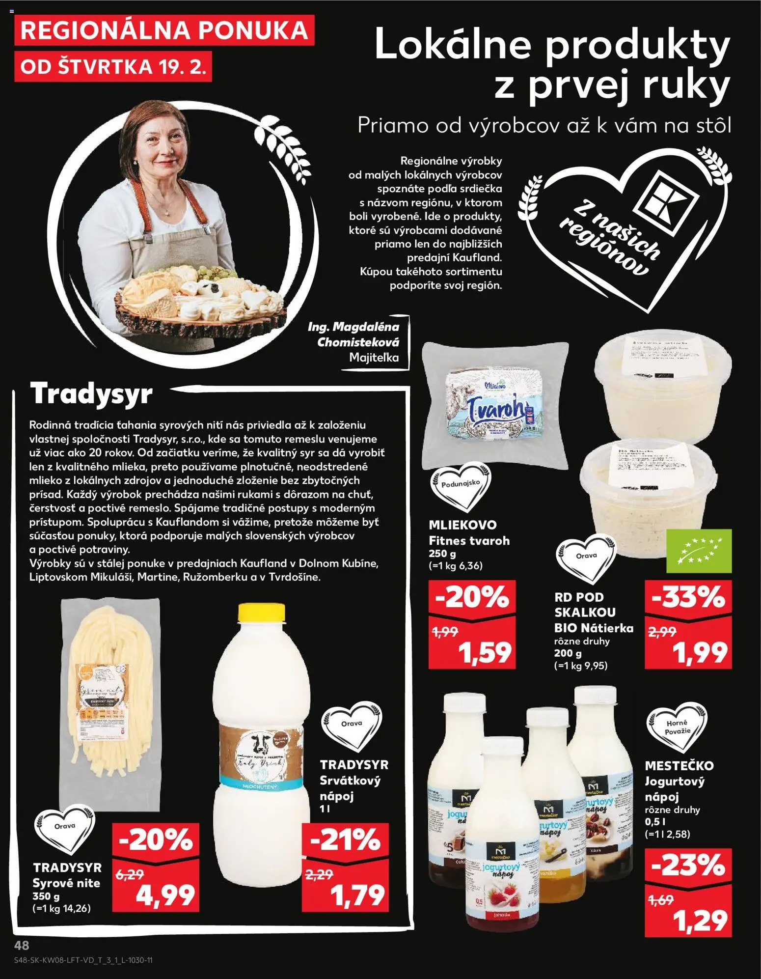 Kaufland SK akciós ujság - amely érvényes a következő dátumtól: 19.02.2026 | Oldal: 48