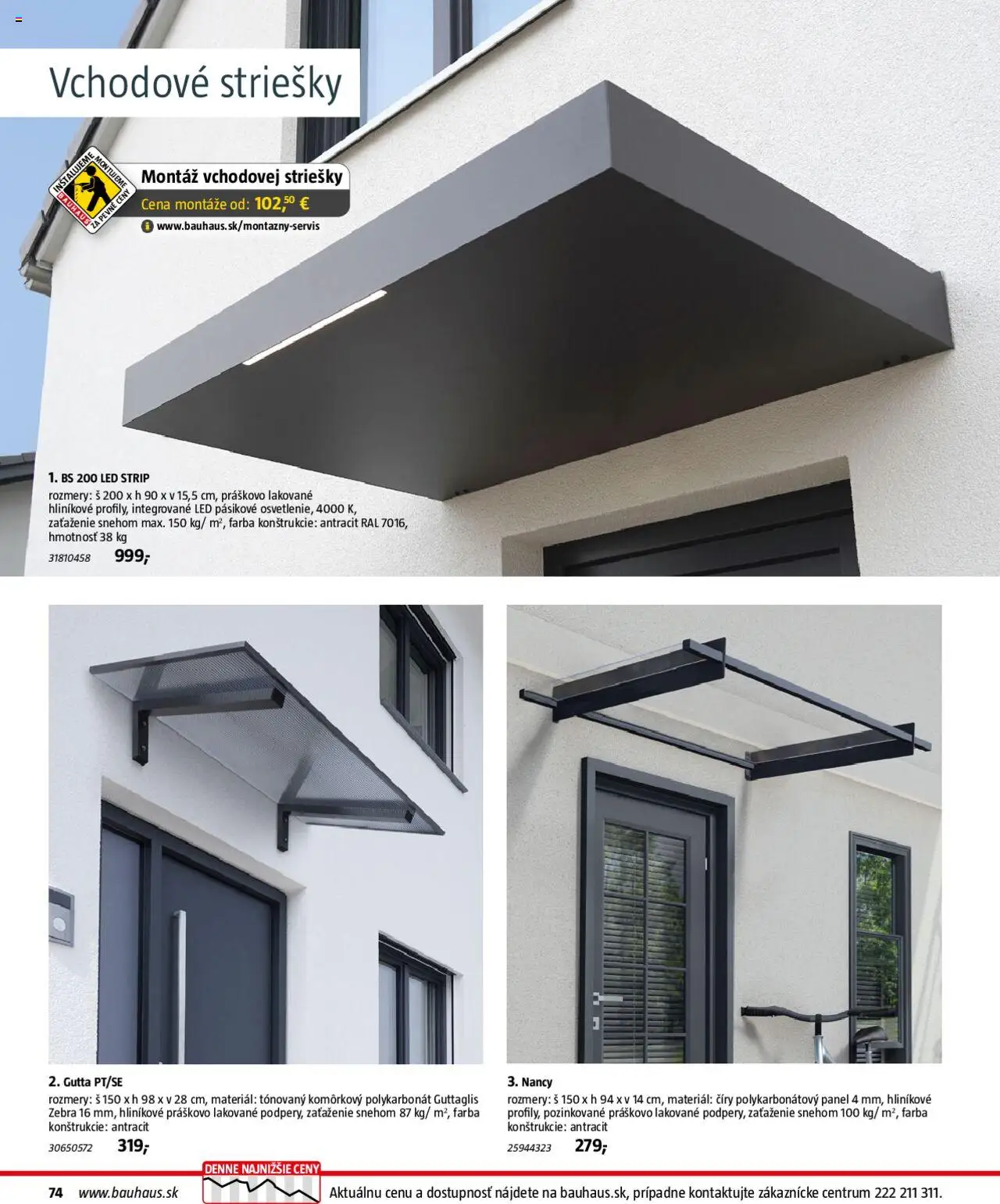 Nové Bauhaus akcie – leták je platný od 08.09.2025 | Strana: 74 | Produkty: Led