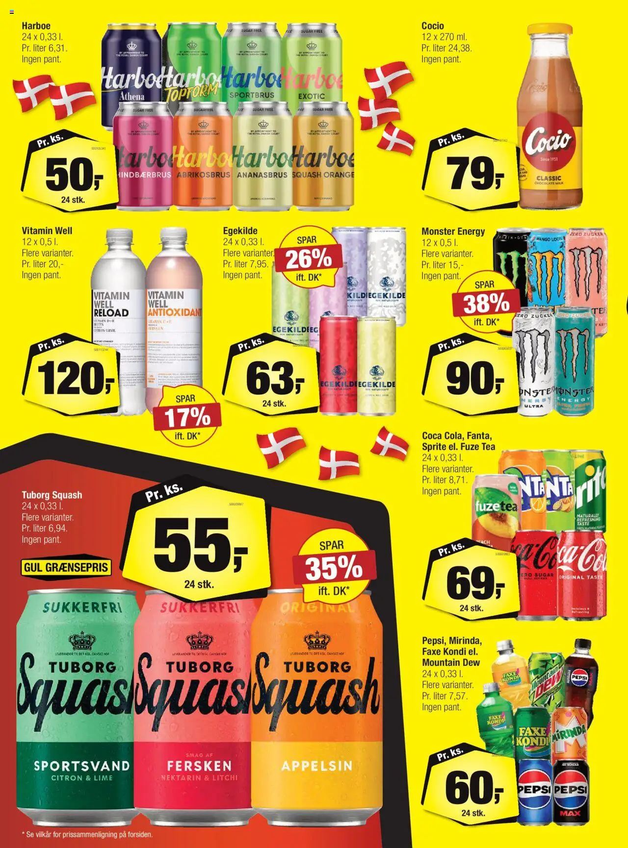 Calle Tilbudsavis gyldig fra 20.08.2025 | Side: 26 | Produkter: Mango, Lime, Faxe Kondi, Pepsi