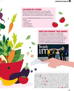 Delhaize Magazine - Voorbeeld van een folder van Delhaize, geldig van 23.01.2026 | Pagina: 57 | Producten: Fruit, Groenten, Wit brood, Kan