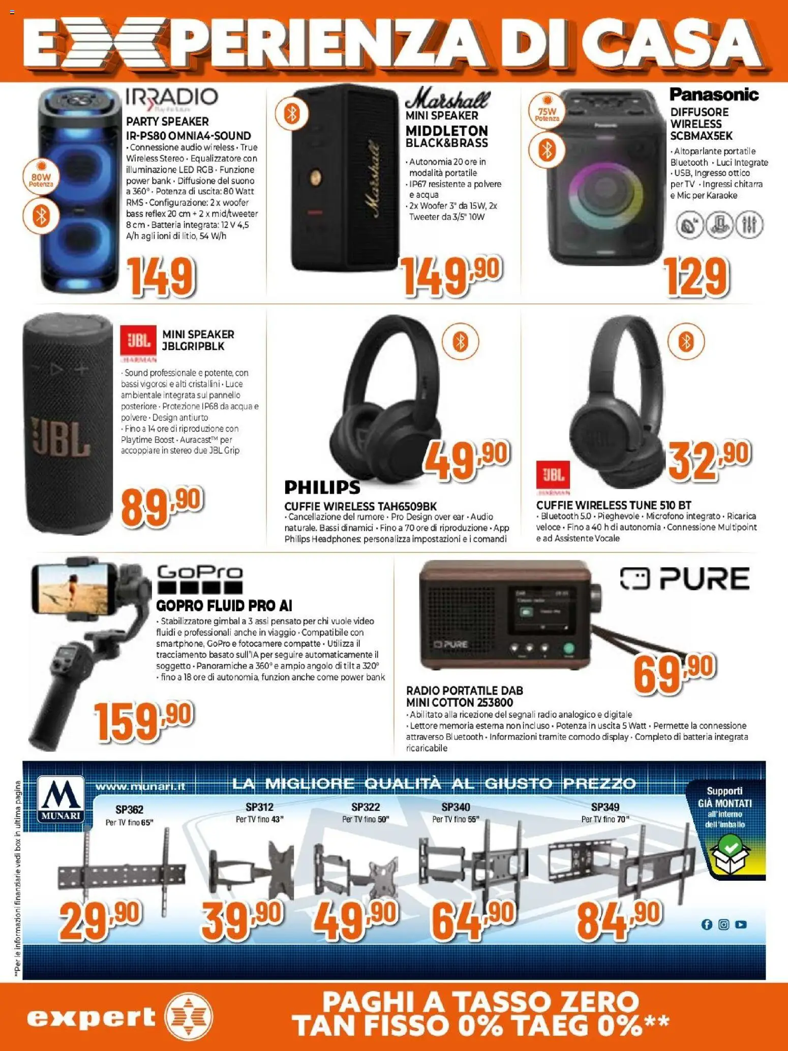 Volantino Expert del 23.04.2026 | Pagina: 17 | Prodotti: Altoparlante, TV, Video, Audio