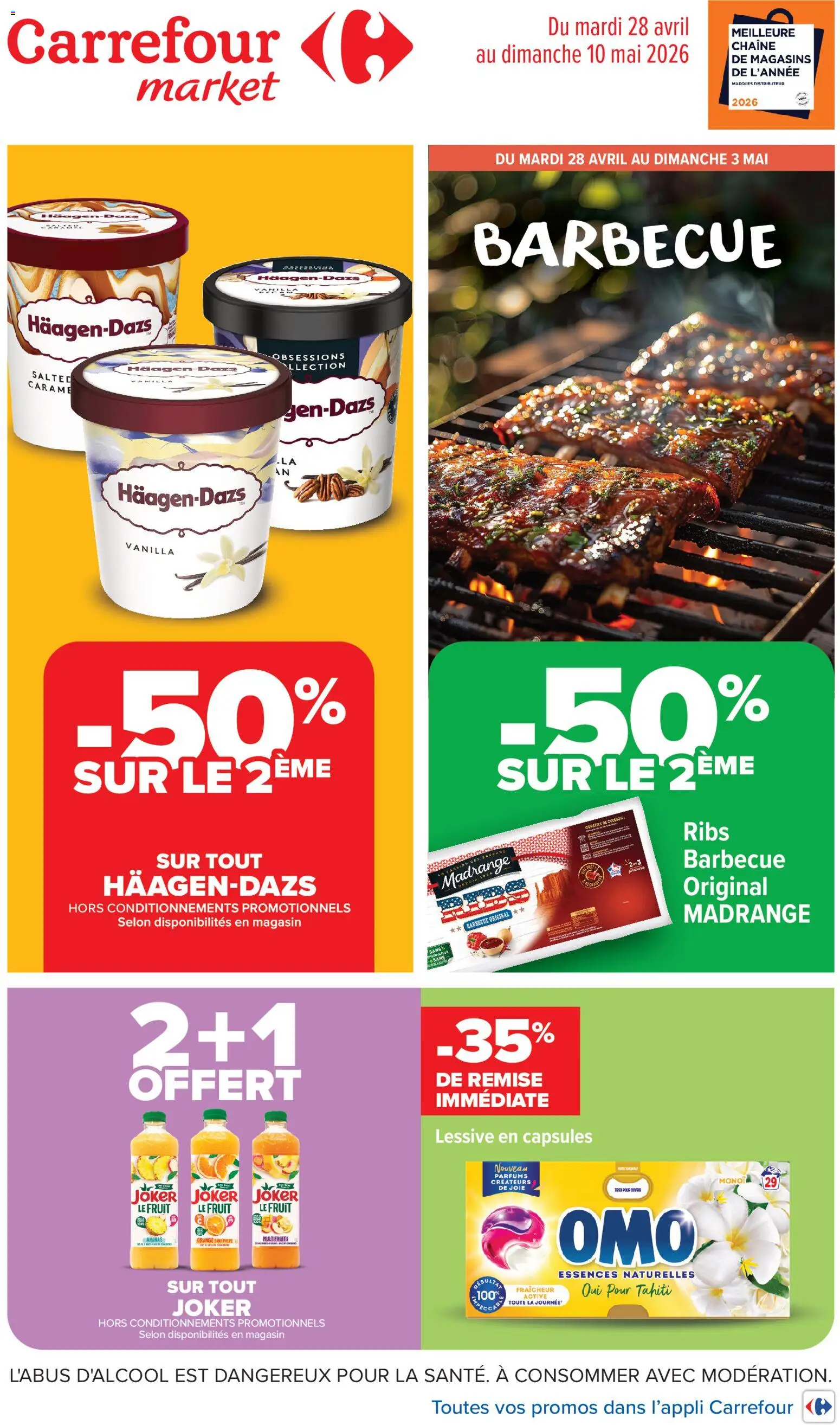 {H1} | Page: 1 | Produits: Orange, Lessive, Ribs, Ananas