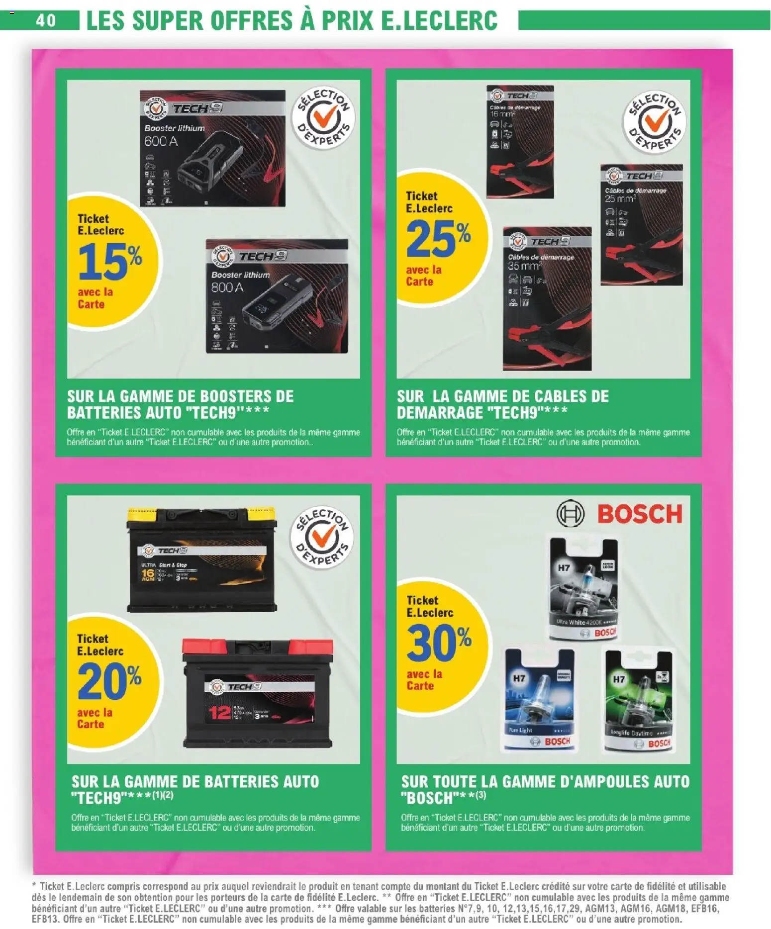 {H1} | Page: 40 | Produits: Câbles de démarrage