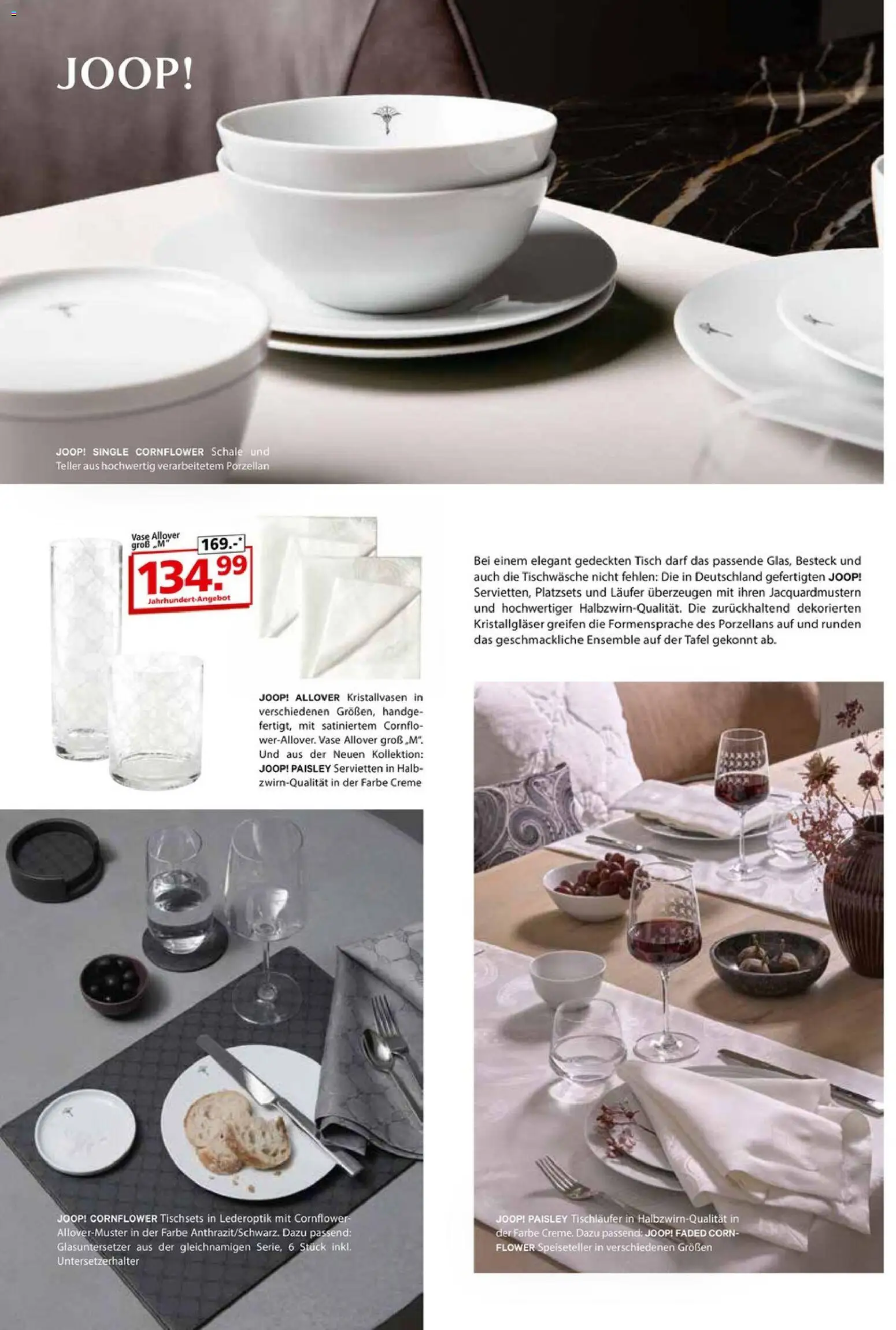 Segmüller Home Collections – gültig ab 04.11.2025 | Seite: 4 | Produkte: Tisch, Vase, Creme