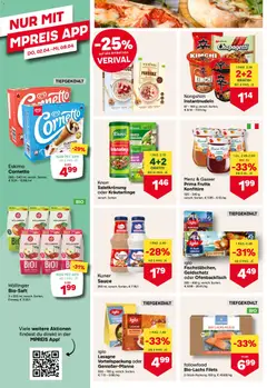 MPREIS Flugblatt ab 02.04.2026 gültig | Seite: 8 | Produkte: Erdbeeren, Knoblauch, Apple, Fisch