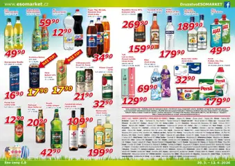 Náhled letáku Eso market leták od 30.03.2026 | Strana: 6 | Produkty: Nivea, Zlatý Bažant, Kozel, Tuzemák