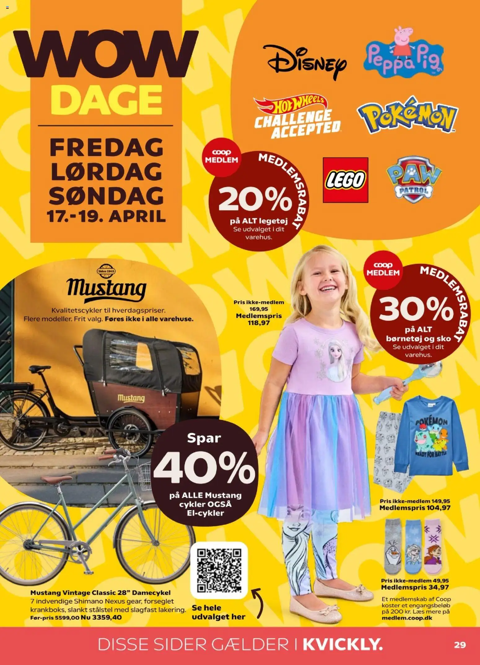 Kvickly tilbudsavis – gyldig fra 17.04.2026 | Side: 31 | Produkter: Sko