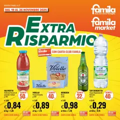 Anteprima del volantino Famila Extra Risparmio catalogo valido a partire dal 19.11.2025