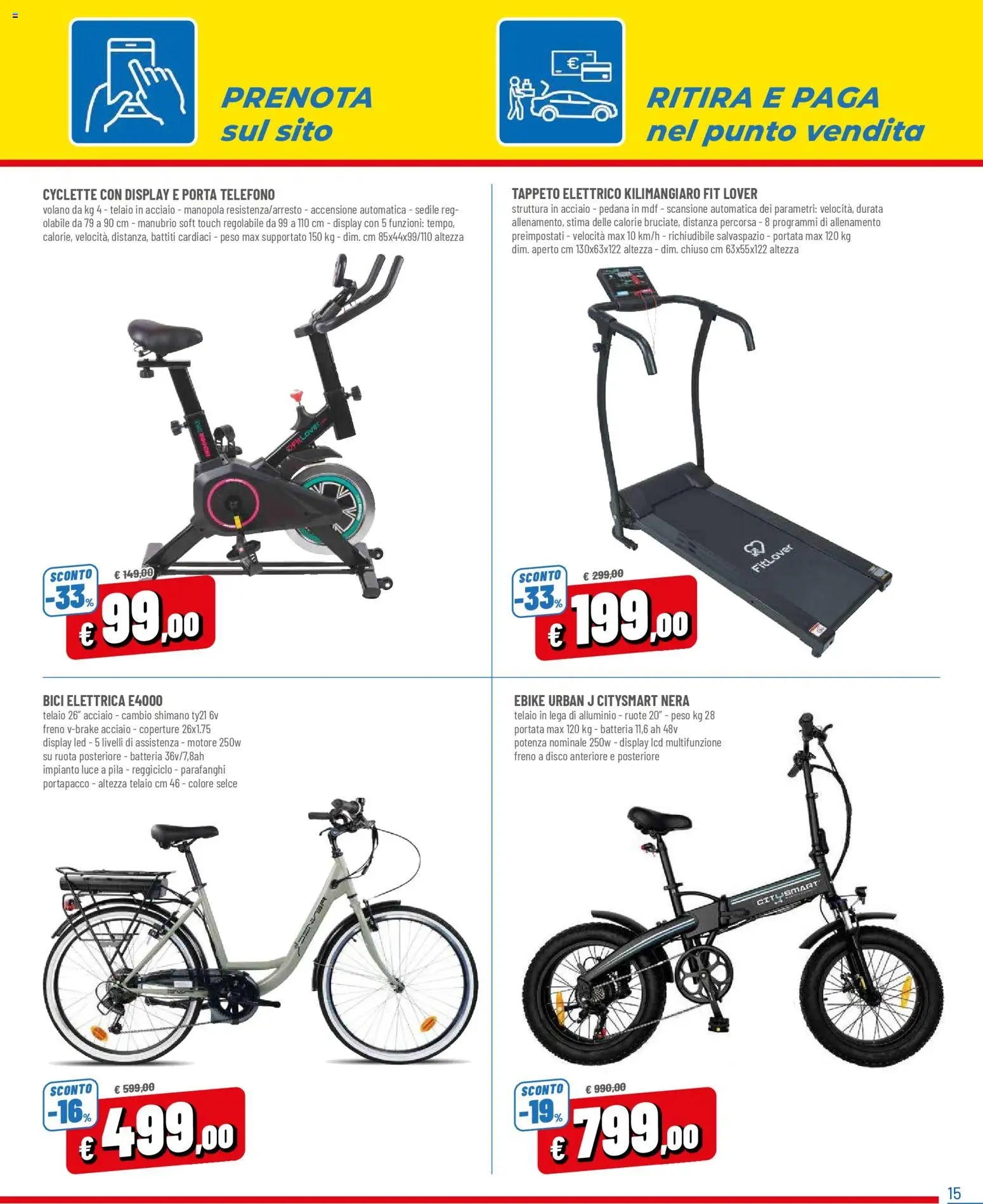 Volantino A&O del 02.01.2026 | Pagina: 15 | Prodotti: Telefono, Alluminio, Batteria, Tappeto