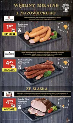 Pogląd oferty "Delikatesy Centrum Gazetka" - ważna od 16.10.2025 | Strona: 26 | Produkty: Kiełbasa, Szynka, Wędliny