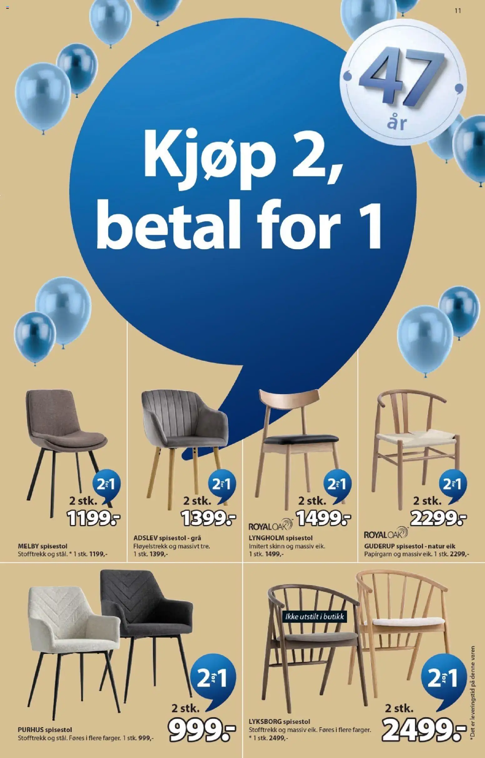 {H1} | Side: 11 | Produkter: Spisestol, Суміш дитяча