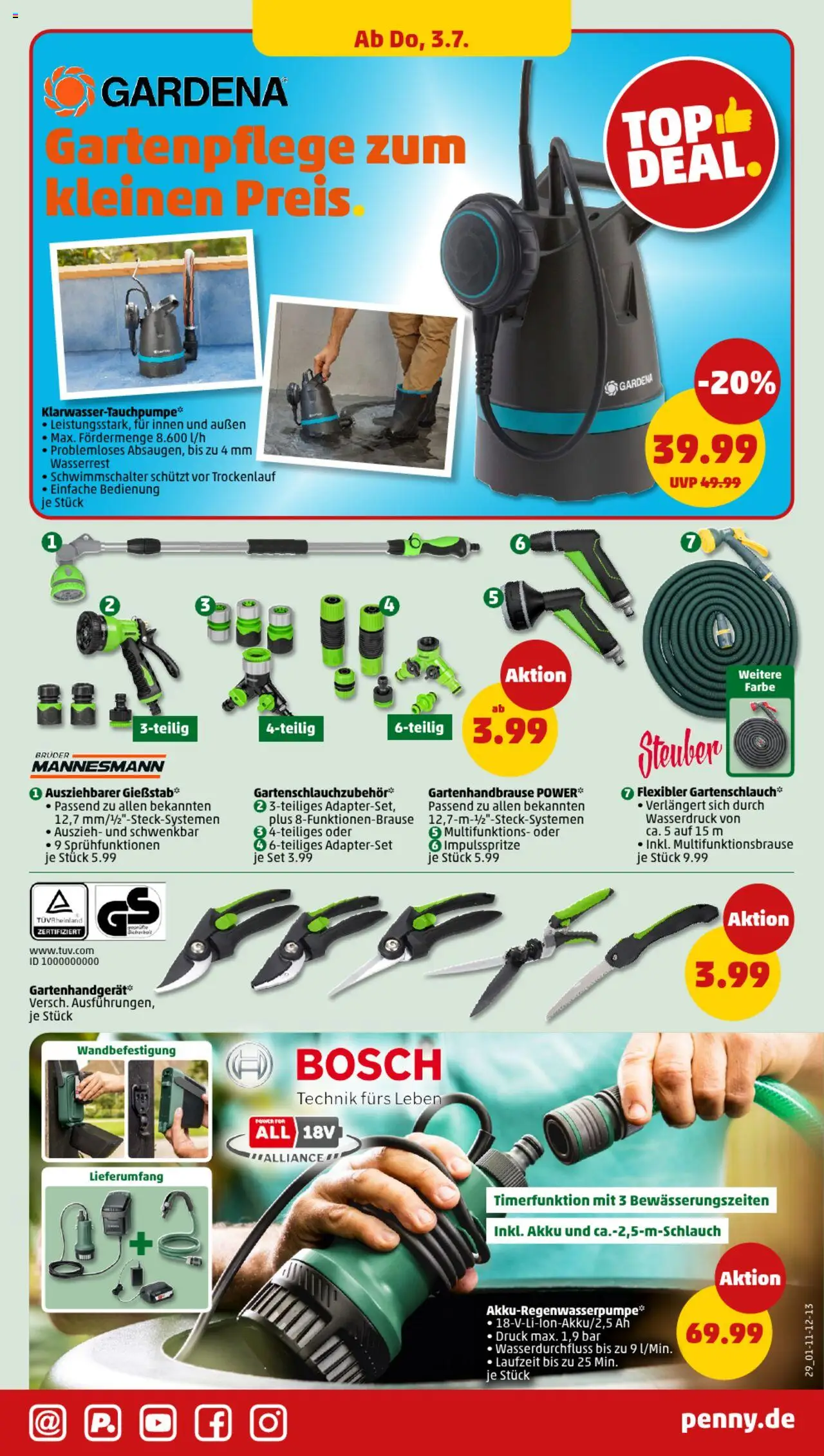 Penny Prospekt 	 - gültig ab dem 30.06.2025 | Seite: 29 | Produkte: Bosch, Hose