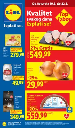 Lidl katalog - pregled Lidl kataloga - važi od 19.03.2026