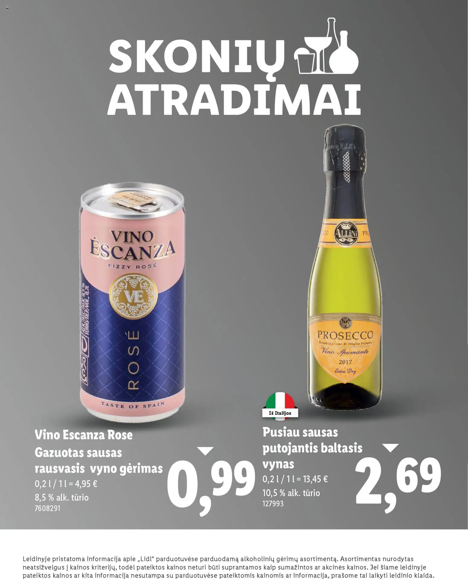 LIDL akcijos nuo 01.12.2025 | Puslapis: 16 | Prekių: Vynas