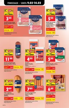 Pogląd oferty "Salami Kraina Wędlin, 160 g:, Pepperoni, classic salami" - ważna od 09.02.2026 | Strona: 46