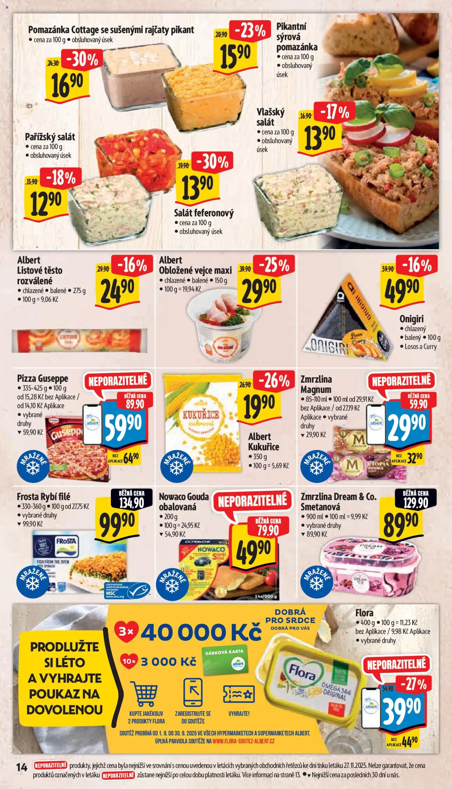 Albert leták - Supermarket od 03.12.2025 | Strana: 21 | Produkty: Gouda, Salát, Magnum, Potraviny