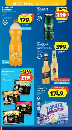 Aldi akciós újság - amely érvényes a következő dátumtól: 30.04.2026 | Oldal: 38
