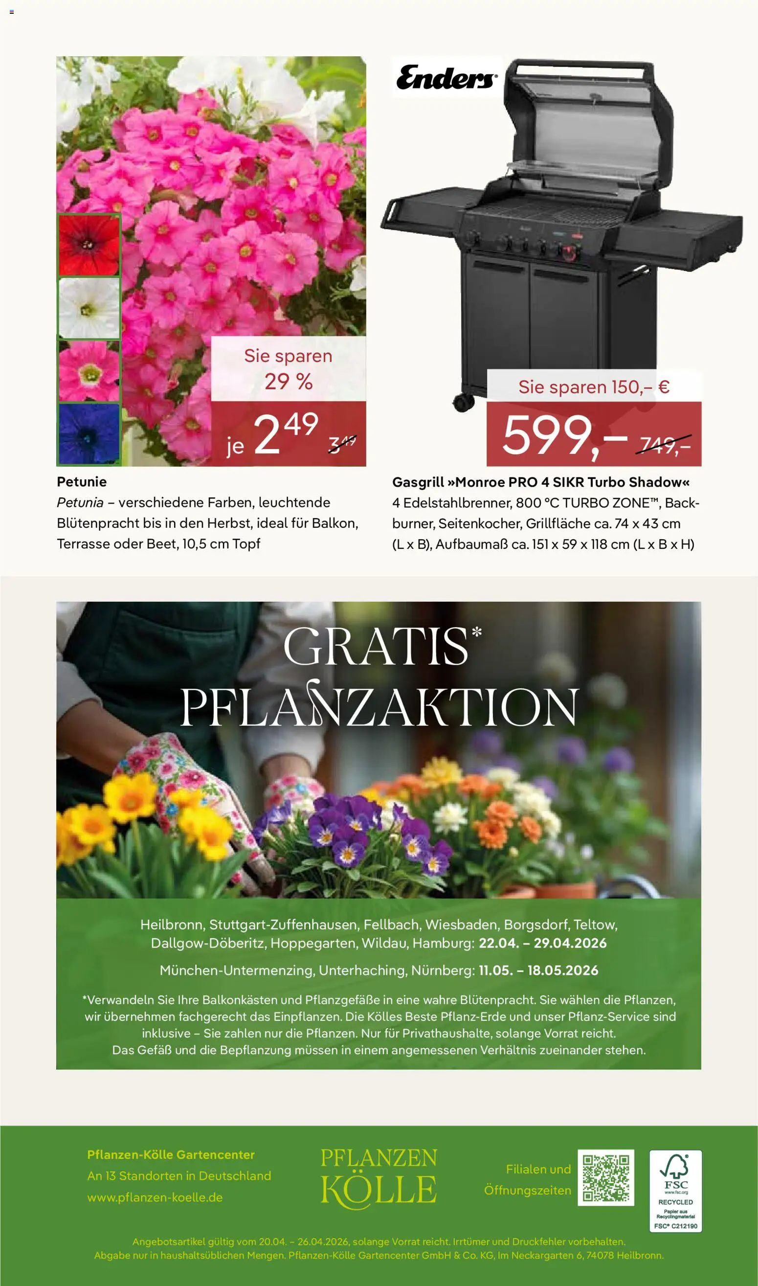 Pflanzen-Kölle Prospekt 	 – gültig ab 20.04.2026 | Seite: 14 | Produkte: Pflanzerde