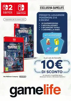 Anteprima del volantino Volantino Gamelife	 valido a partire dal 15.09.2025